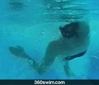 Backstroke underwater pull