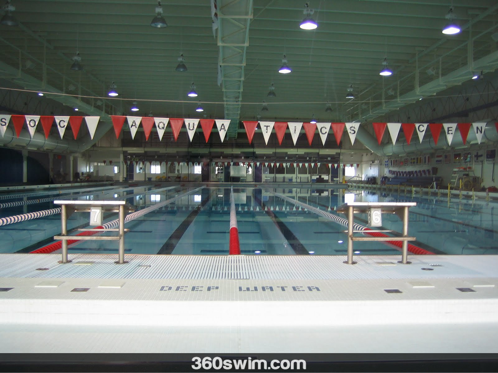 Swimming Pool at the Olympic Training Center, Colorado