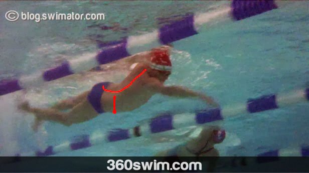 Lower back curve - spine not straight