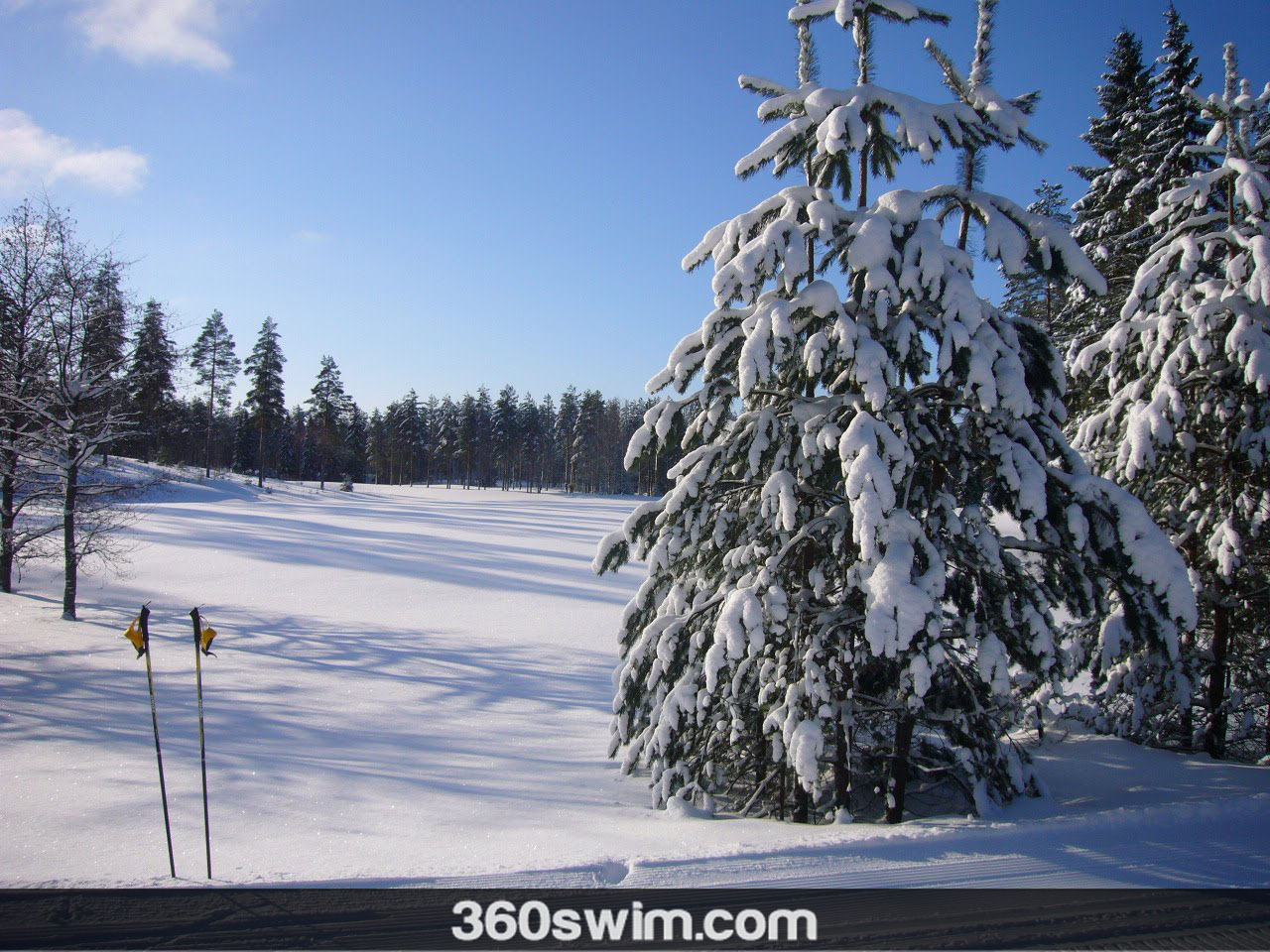 When there is snow, there is also cross-country skiing fun