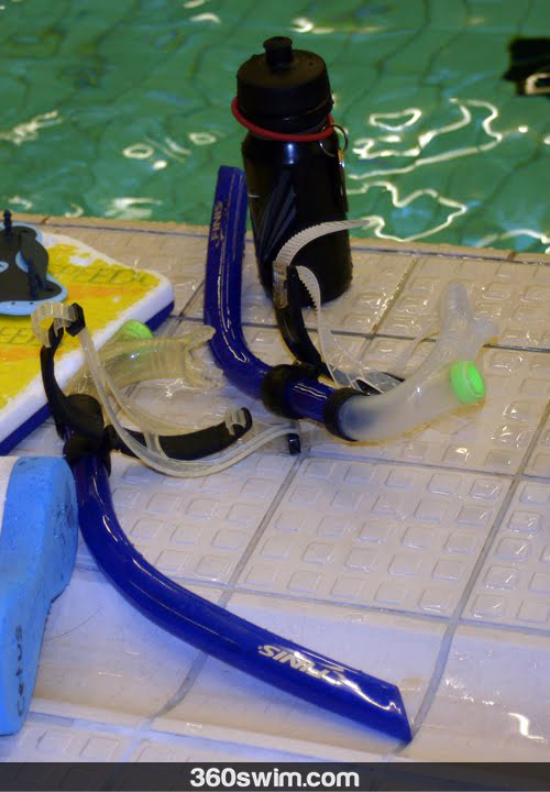 How To Breathe With Swimmer's Snorkel (Front/Center Mount Snorkel