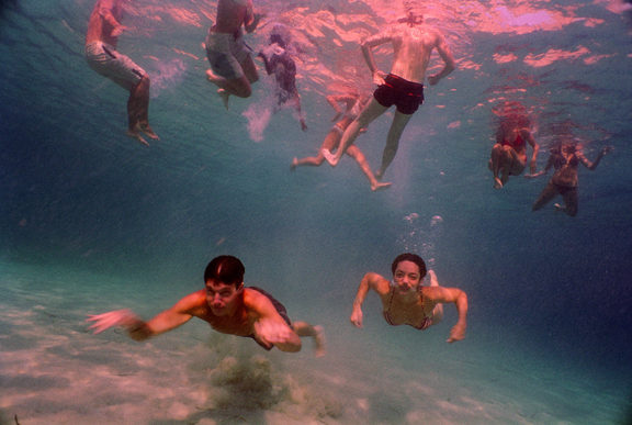 Group of Swimmers underwater