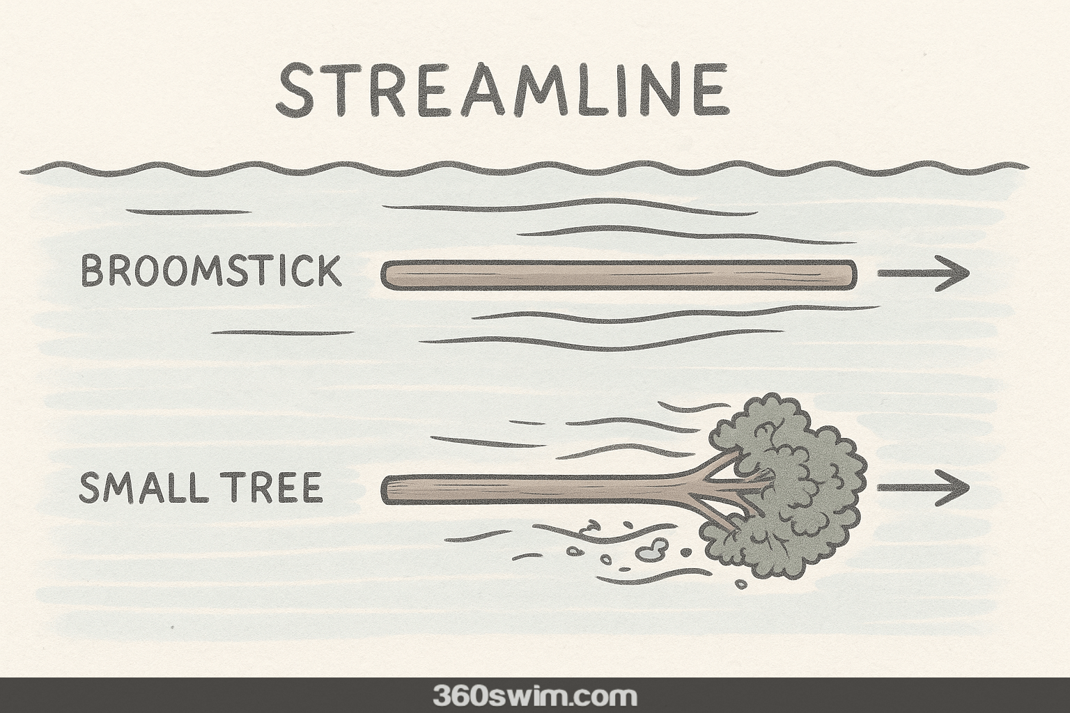 Be a broomstick when you streamline