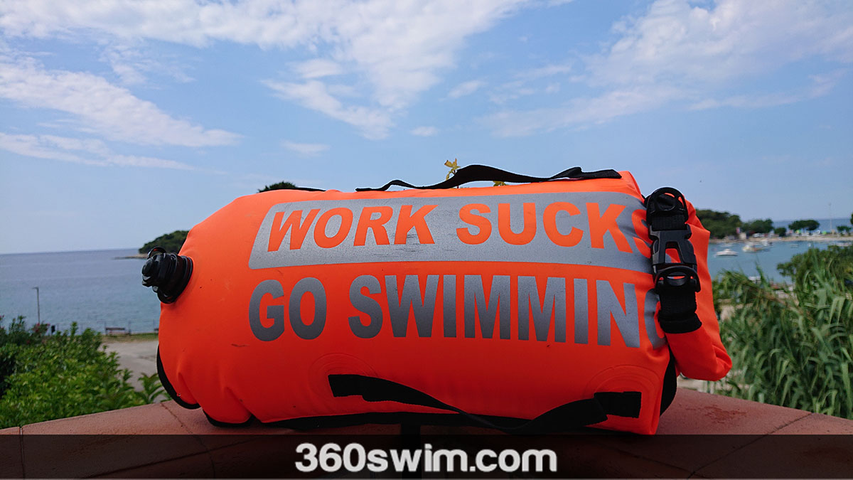 Work Sucks Go Swimming Safety Buoy